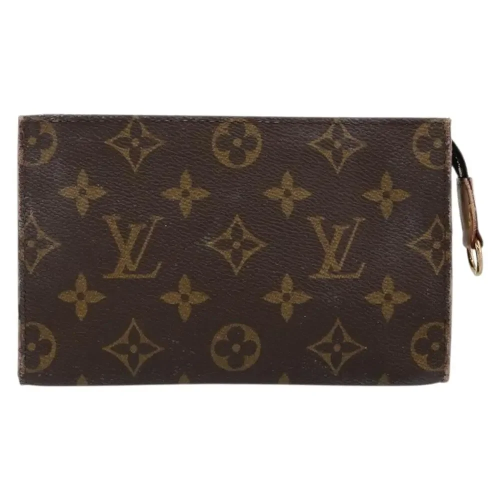 Louis Vuitton Monogram Bucket PM Accessory Pouch Brown